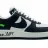 Louis Vuitton X Nike Air Force 1 Low Black White
